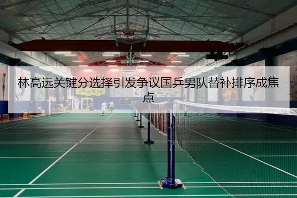 林高远关键分选择引发争议国乒男队替补排序成焦点